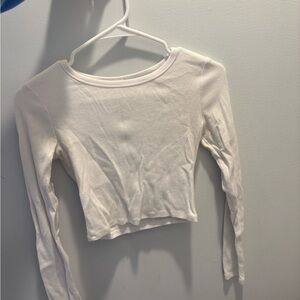 very cute garage cropped long sleeve!